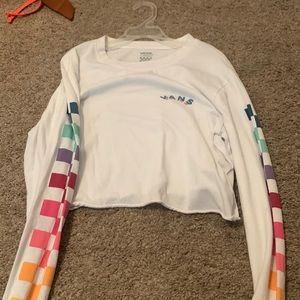 vans rainbow shirt